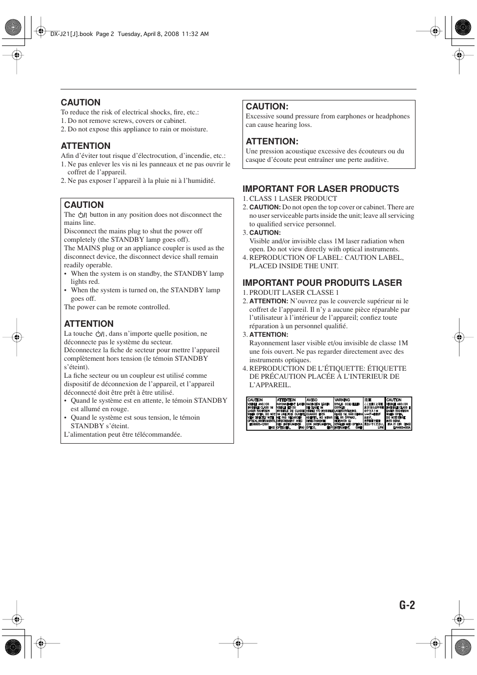 JVC CA-DXJ36 User Manual | Page 107 / 160