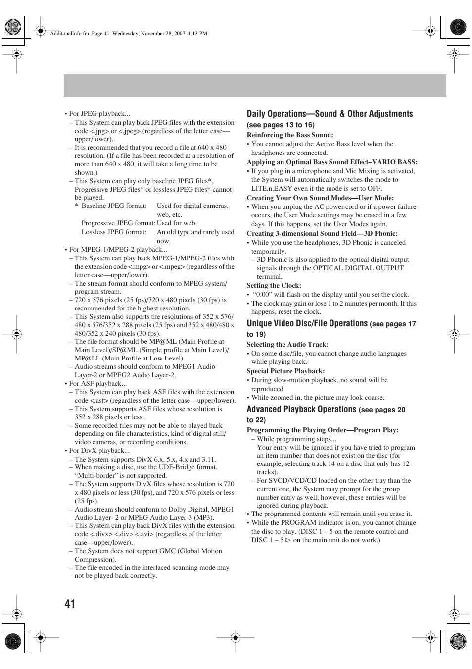 JVC CA-DXJ36 User Manual | Page 96 / 160