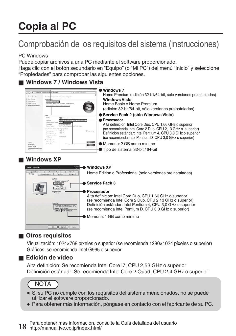 Copia al pc | JVC Everio GZ-HM50U User Manual | Page 46 / 56