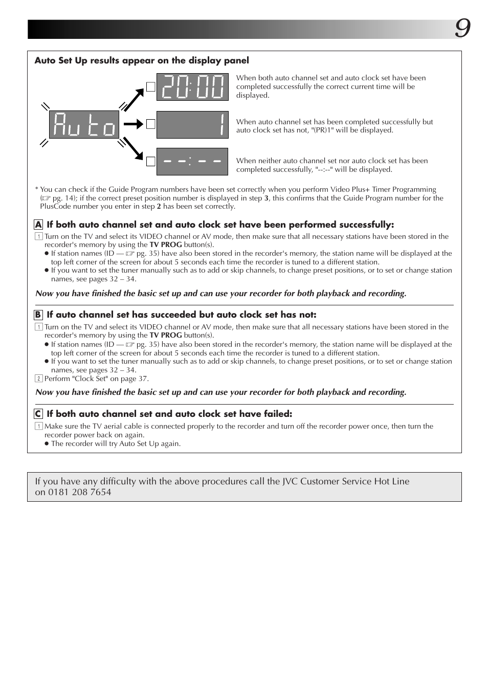 JVC HR-J455EK User Manual | Page 9 / 48