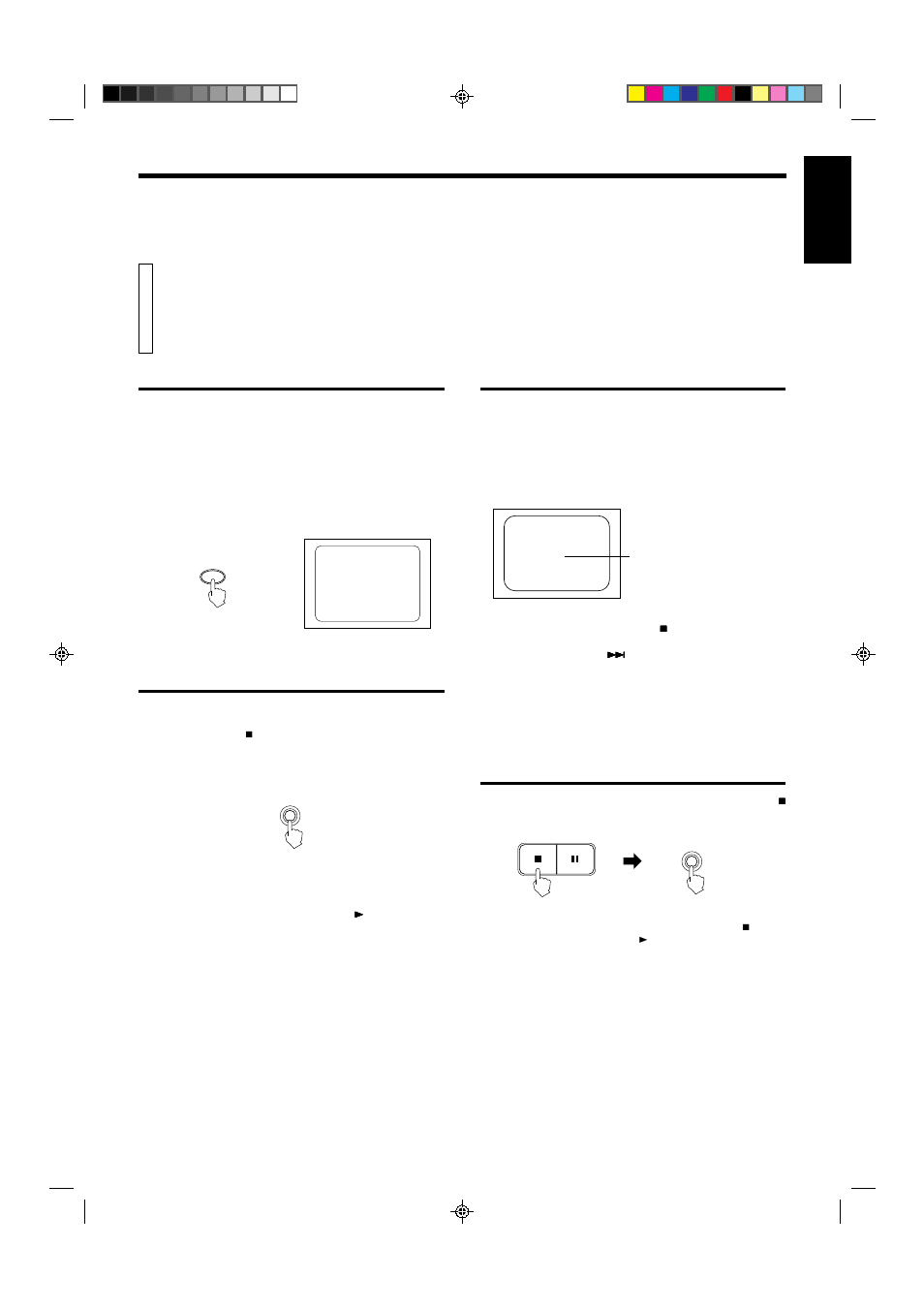 Various unique functions, Various functions can enhance your enjoyment, English | Display of operations status, Canceling a programmed track, Programming the track sequence you want, Clearing a program | JVC XL-MV35TN User Manual | Page 15 / 28