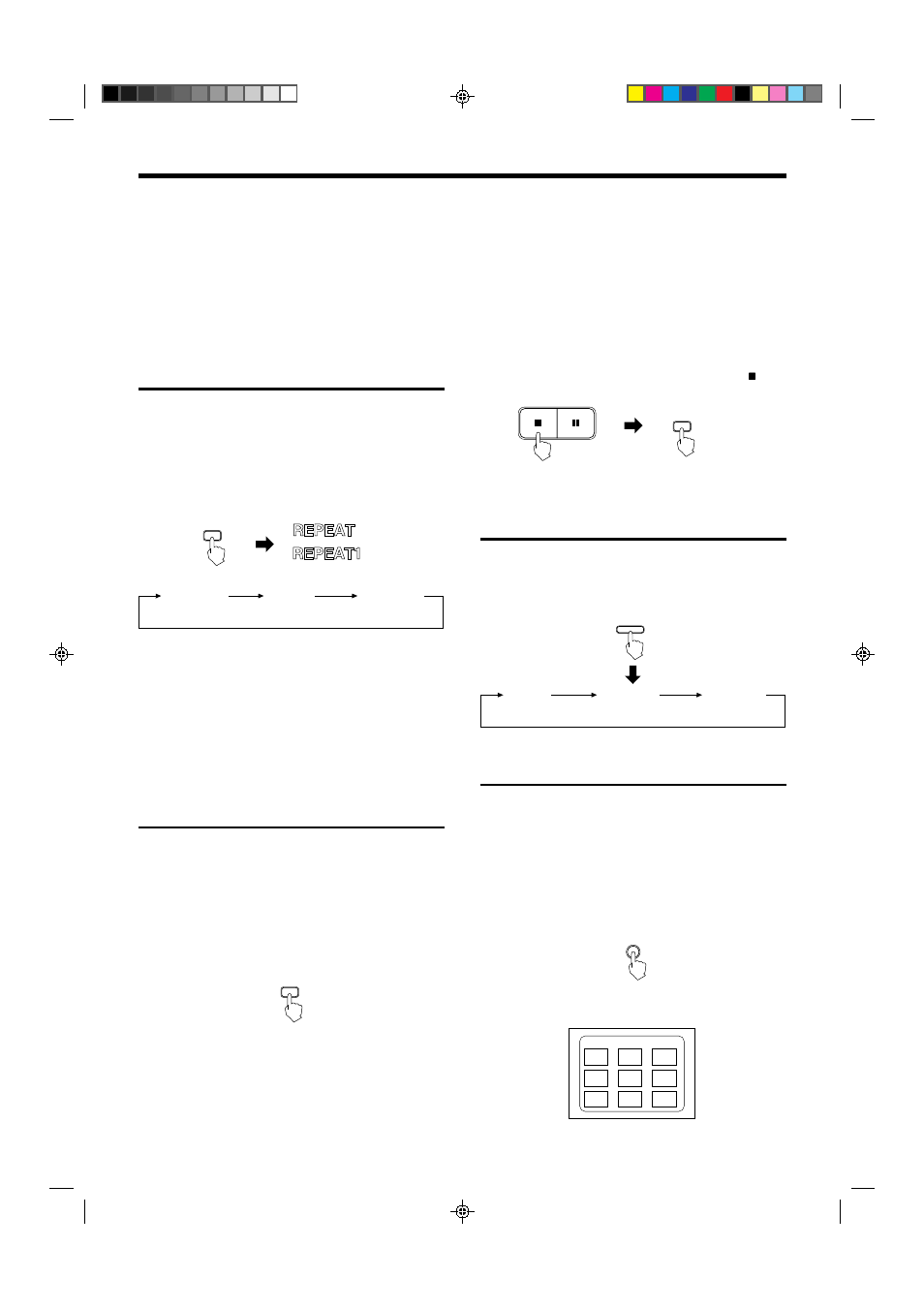 Repeating tracks, Randomly playing tracks, Viewing the video intro of a video cd | JVC XL-MV35TN User Manual | Page 16 / 28