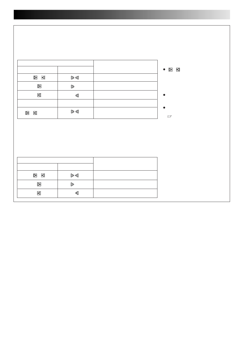 Soundtrack selection (s-vhs/vhs mode), Soundtrack selection (d-vhs mode) | JVC HM-DR10000EU User Manual | Page 21 / 84