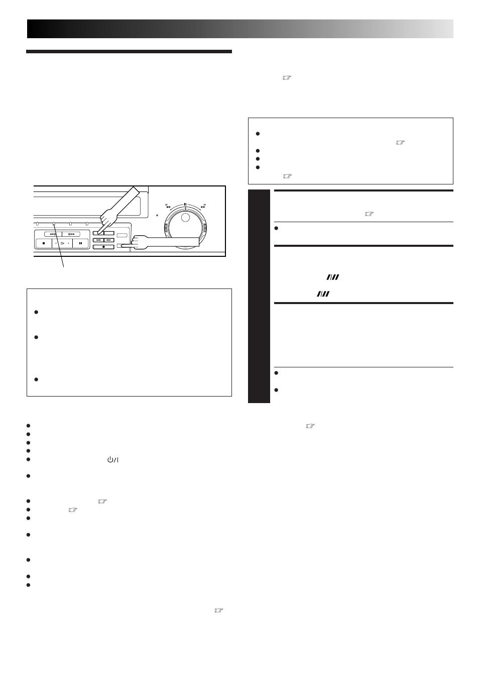 Automatic satellite programme recording, Select av2 select mode, Set tape speed | Engage auto satellite prog rec mode, Attention | JVC HM-DR10000EU User Manual | Page 37 / 84