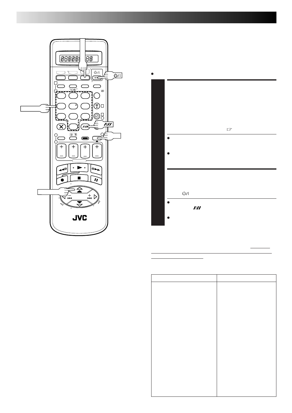 Set satellite tuner brand code, Operate satellite tuner, Special features (cont.) | Satellite tuner multi-brand remote control, Important | JVC HM-DR10000EU User Manual | Page 48 / 84