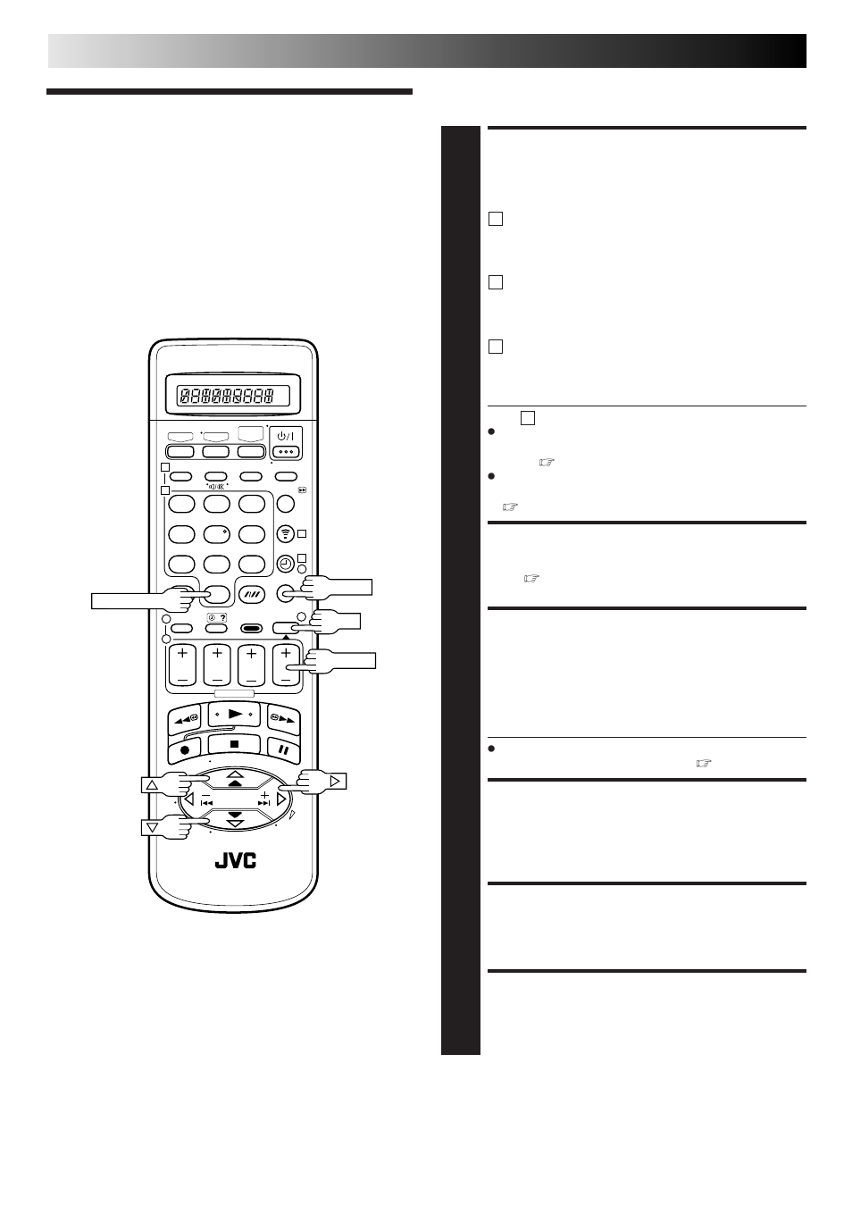 Edit to or from another video recorder, Make connections, Set recording mode | Set recording deck’s input mode, Start source player, Start recording deck, Editing (cont.) | JVC HM-DR10000EU User Manual | Page 52 / 84