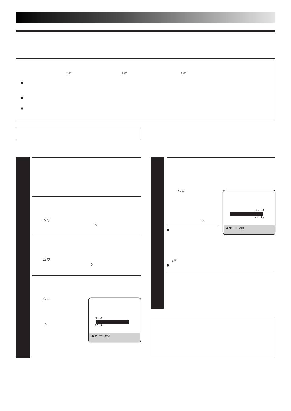 Setup, Access main menu screen, Access initial set screen | Access guide prog set screen, Enter guide prog number, Enter receiving channel position number, Return to normal screen, Guide program number set, Important, Guide program number | JVC HM-DR10000EU User Manual | Page 69 / 84
