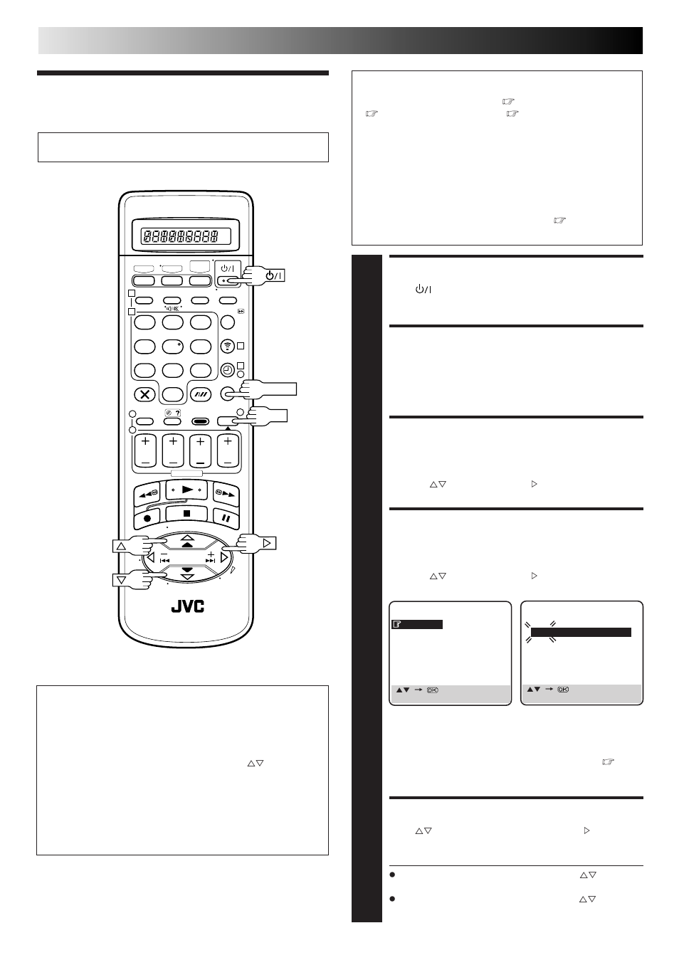 Clock set, Turn the recorder on, Access main menu screen | Access initial set screen, Access clock set screen, Set date and time, Subsidiary settings (cont.), Important | JVC HM-DR10000EU User Manual | Page 70 / 84