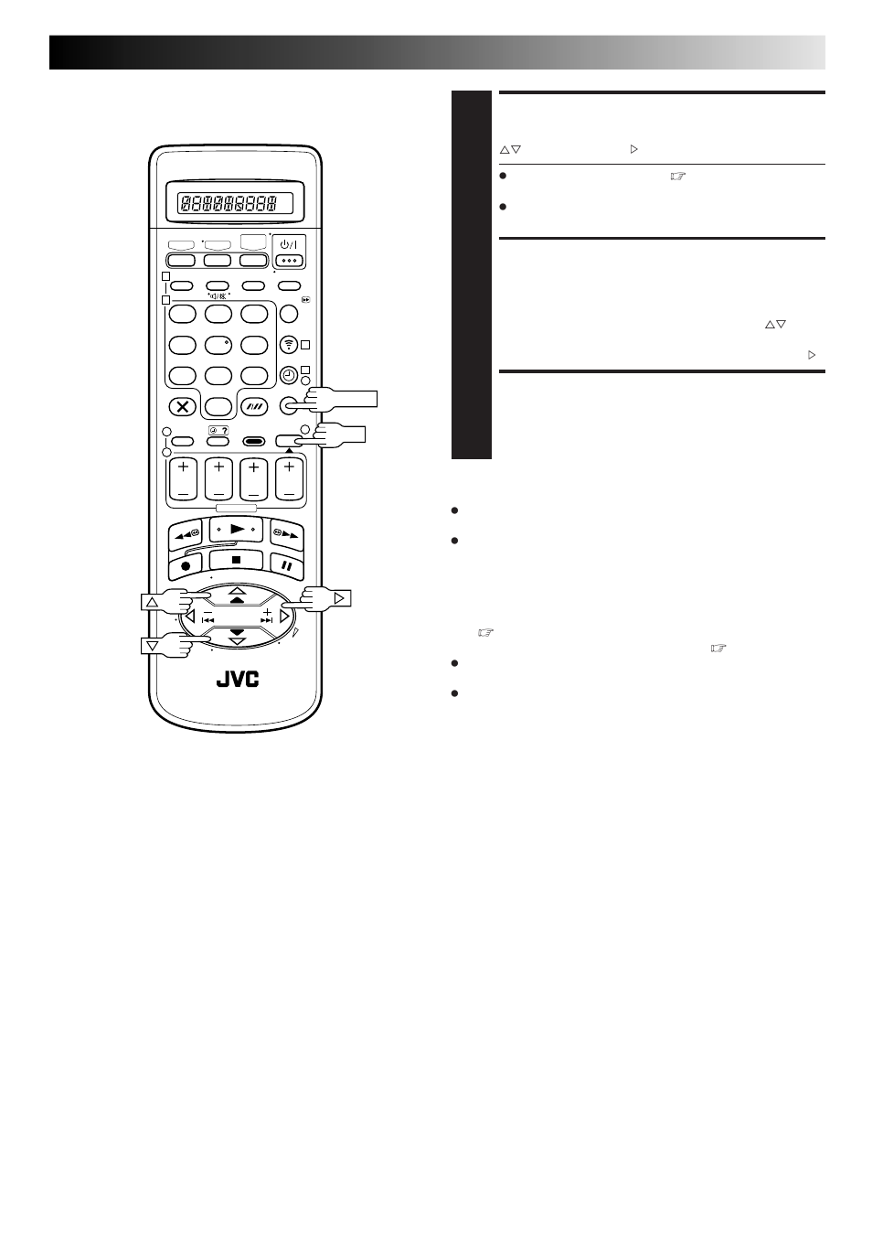 Set just clock, Set clock data source channel position, Start clock operation | JVC HM-DR10000EU User Manual | Page 71 / 84