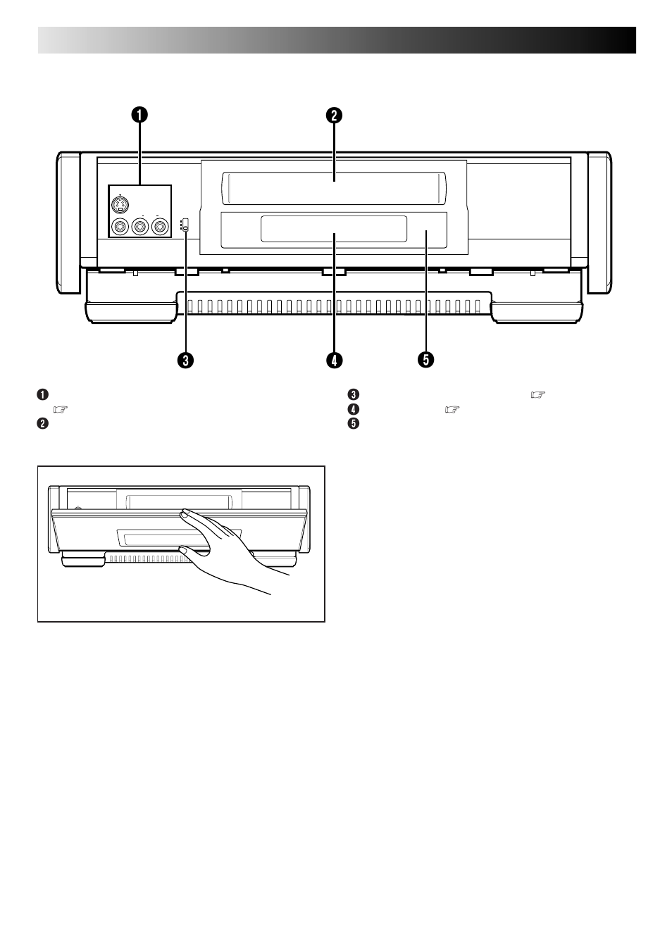 Index, Front view | JVC HM-DR10000EU User Manual | Page 76 / 84