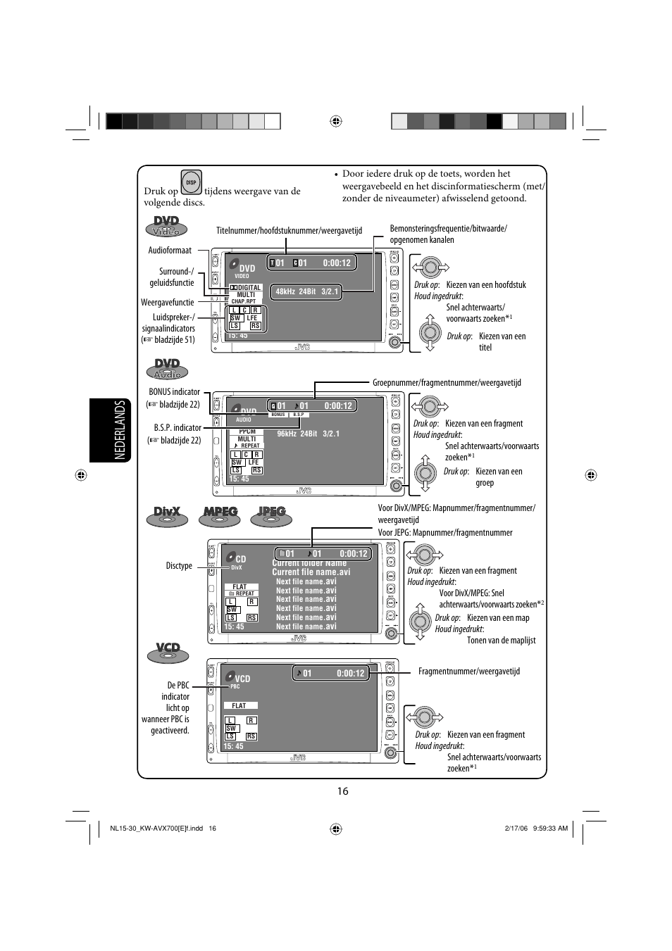 Nederlands | JVC Exad KW-AVX 700 User Manual | Page 190 / 235