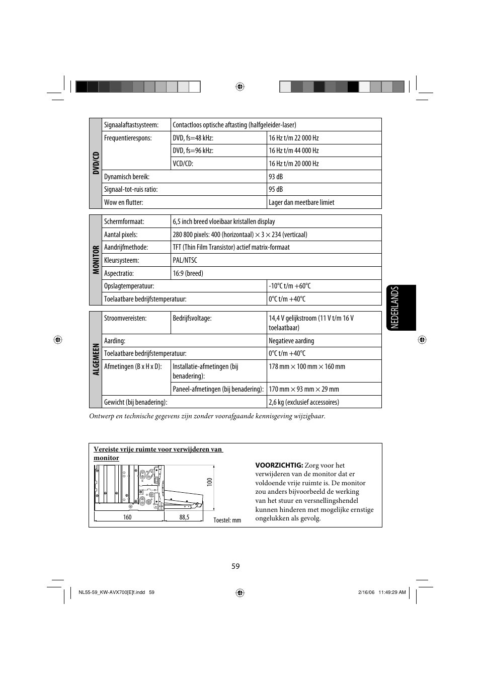 Nederlands | JVC Exad KW-AVX 700 User Manual | Page 233 / 235