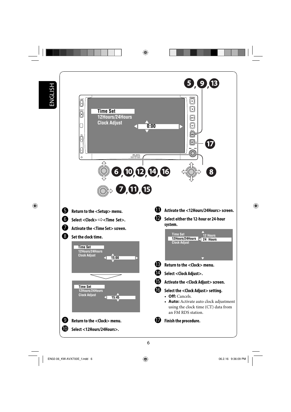 English | JVC Exad KW-AVX 700 User Manual | Page 6 / 235
