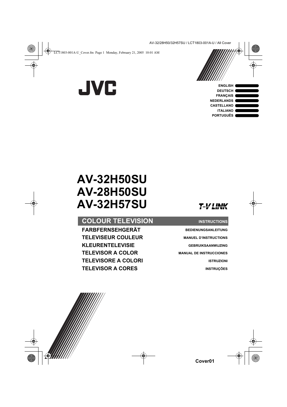 Colour television | JVC 0305MKH-CR-MU User Manual | Page 46 / 135