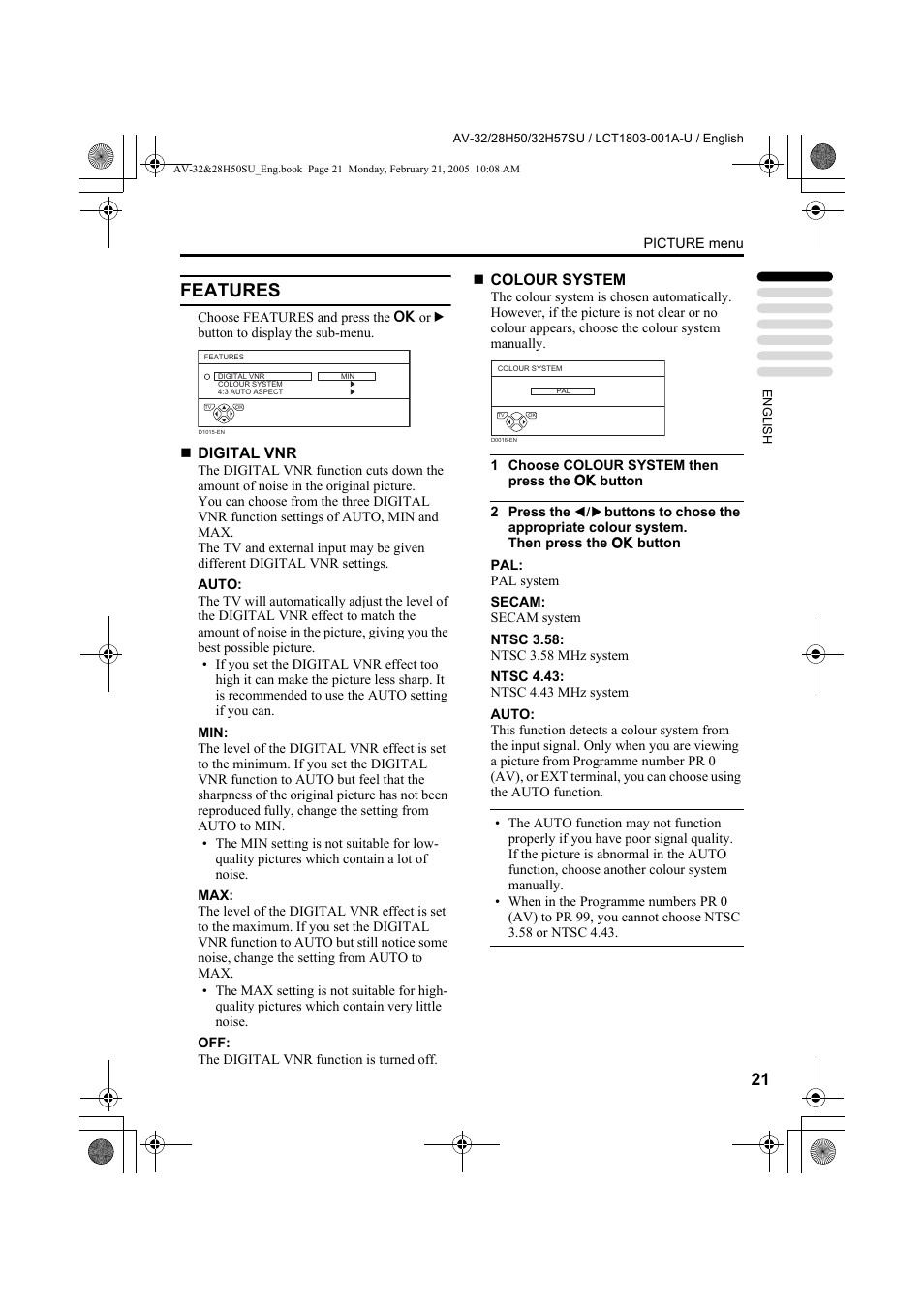 Features | JVC 0305MKH-CR-MU User Manual | Page 68 / 135