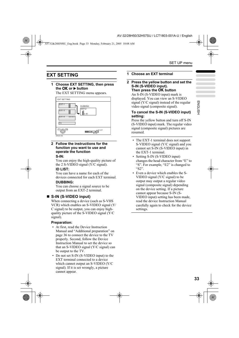 Ext setting | JVC 0305MKH-CR-MU User Manual | Page 80 / 135