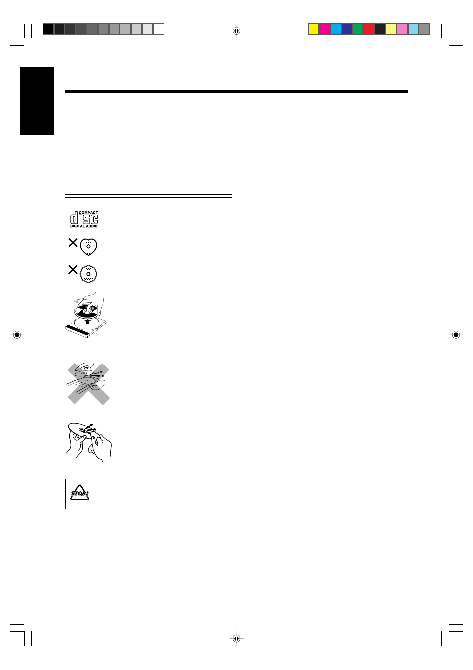 Maintenance and additional information, English, Handling cds | JVC UX-G6 User Manual | Page 34 / 38