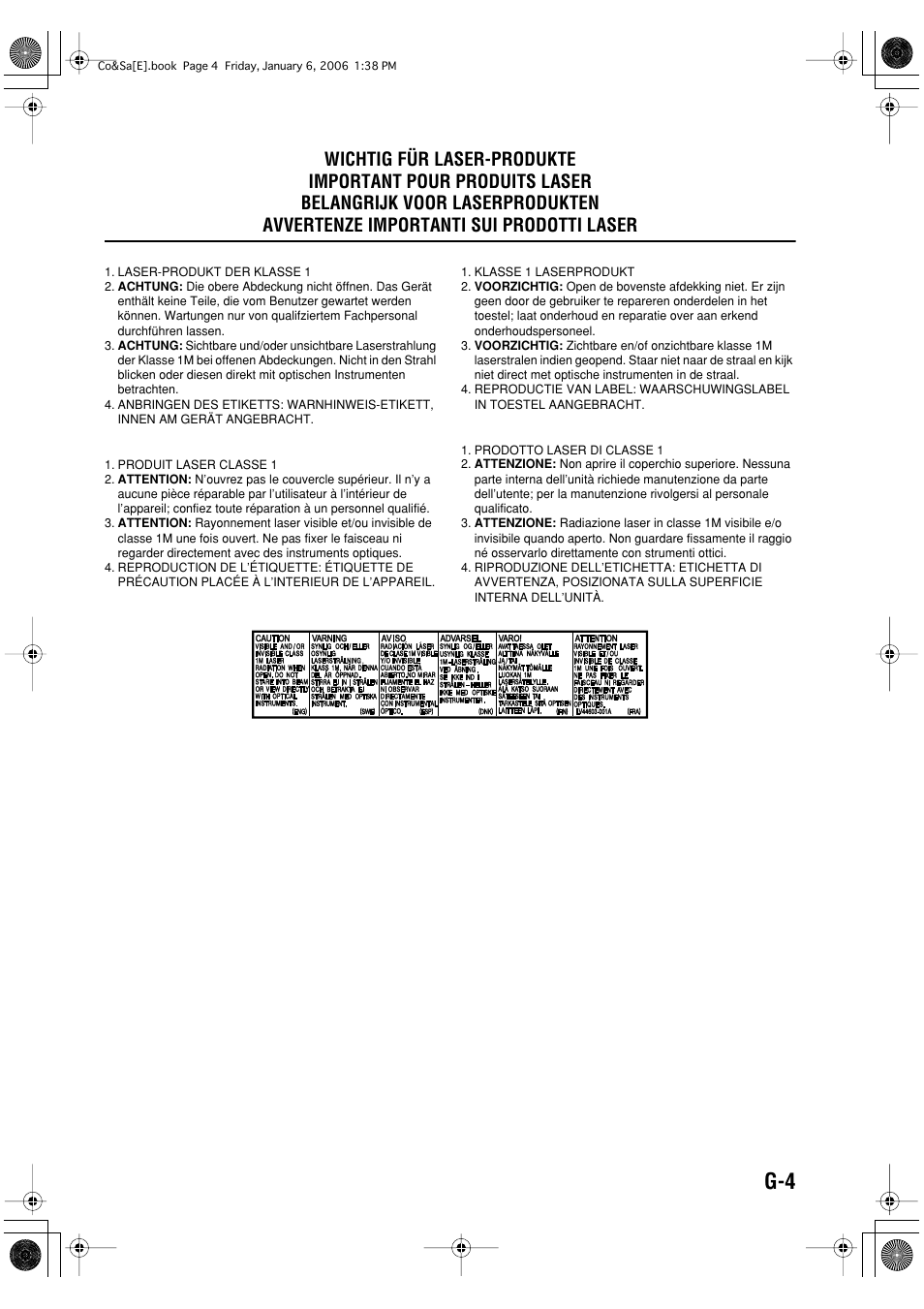 JVC UX-G33 User Manual | Page 5 / 88