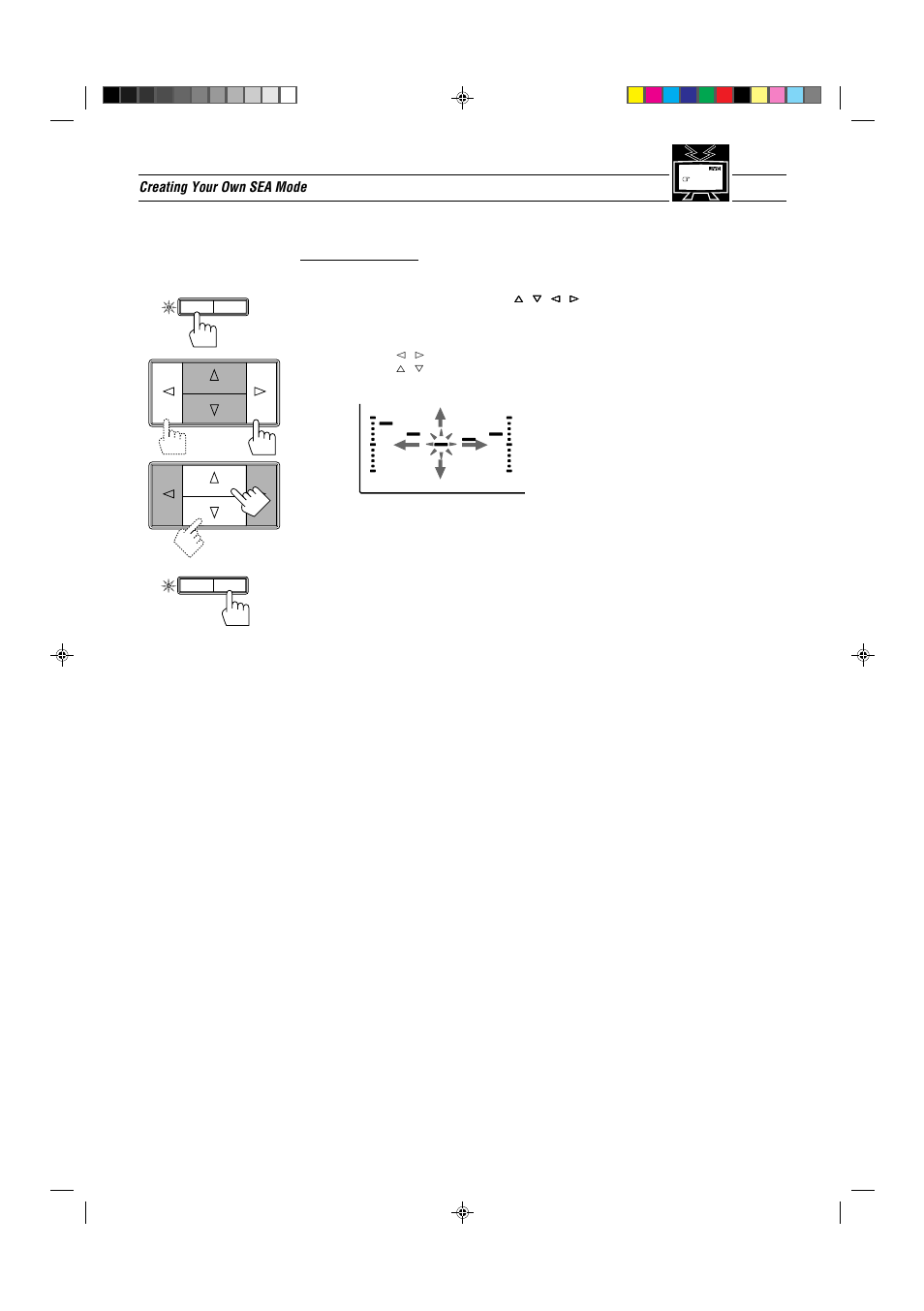 Creating your own sea mode | JVC RX-772VBK User Manual | Page 26 / 54