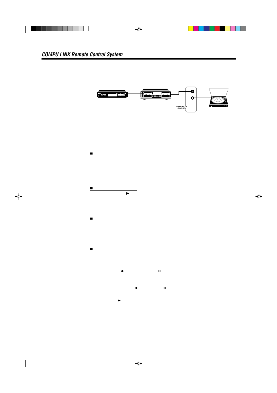 Compu link remote control system | JVC RX-772VBK User Manual | Page 38 / 54