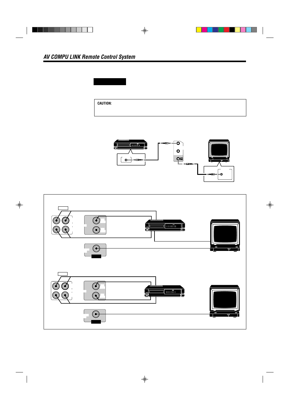 Av compu link remote control system, Page 36 | JVC RX-772VBK User Manual | Page 39 / 54