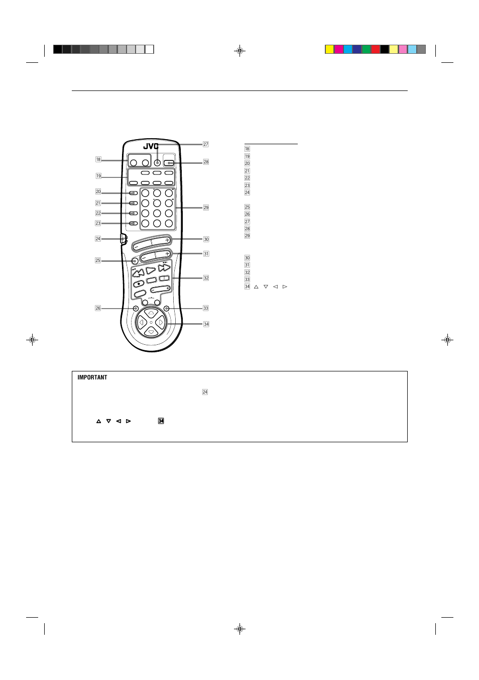 Page 4 remote control | JVC RX-772VBK User Manual | Page 7 / 54