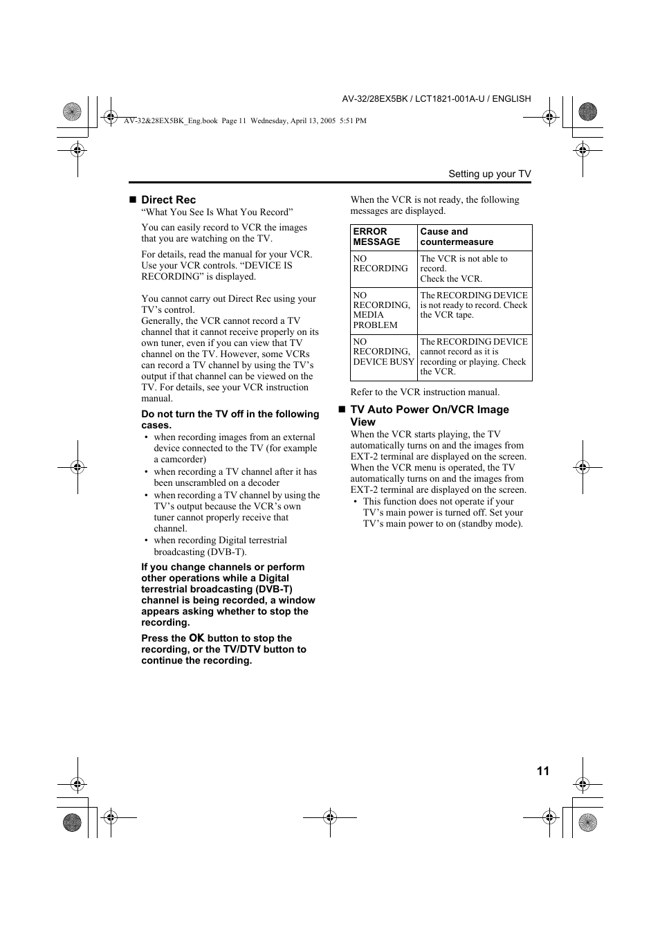 JVC 0405TKH-CR-MU User Manual | Page 11 / 64