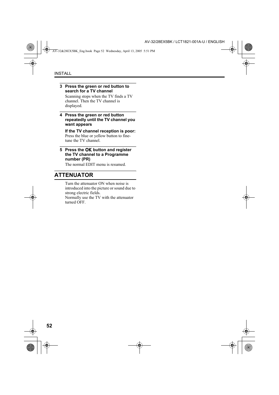 Attenuator | JVC 0405TKH-CR-MU User Manual | Page 52 / 64