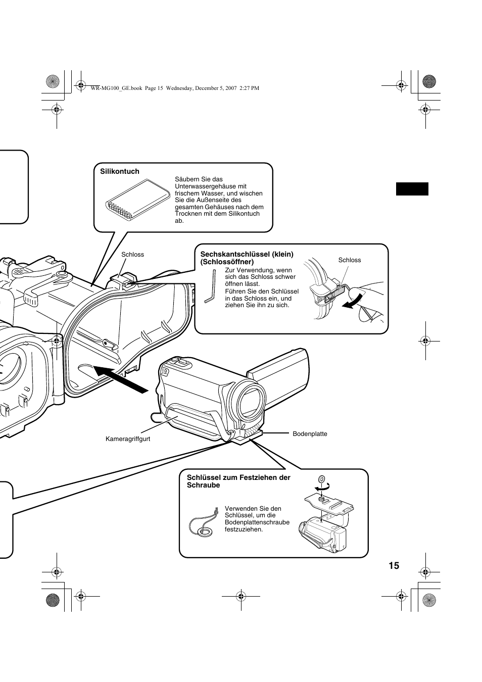 JVC Marine Case WR-MG100 User Manual | Page 15 / 103