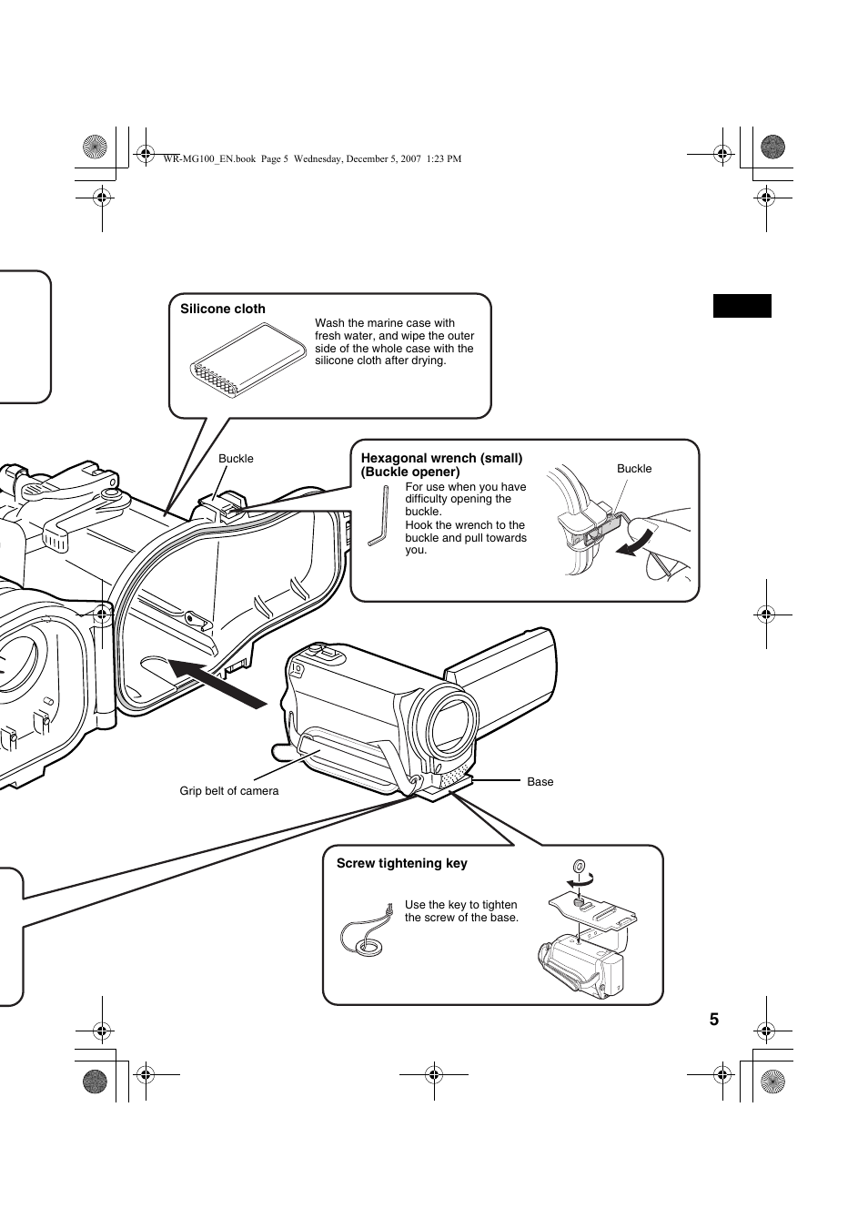 JVC Marine Case WR-MG100 User Manual | Page 5 / 103