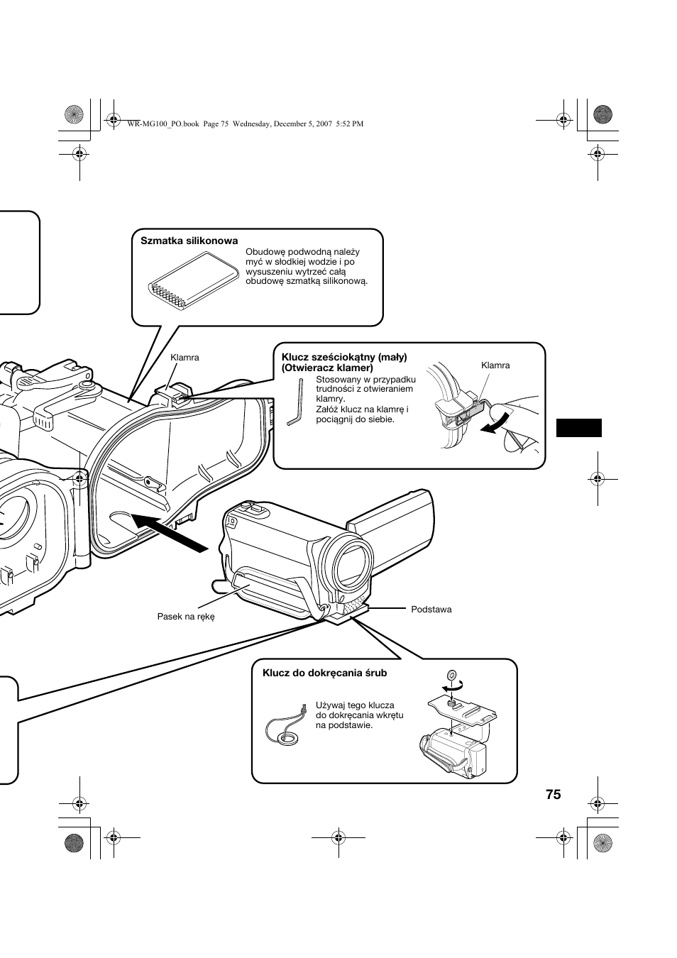 JVC Marine Case WR-MG100 User Manual | Page 75 / 103