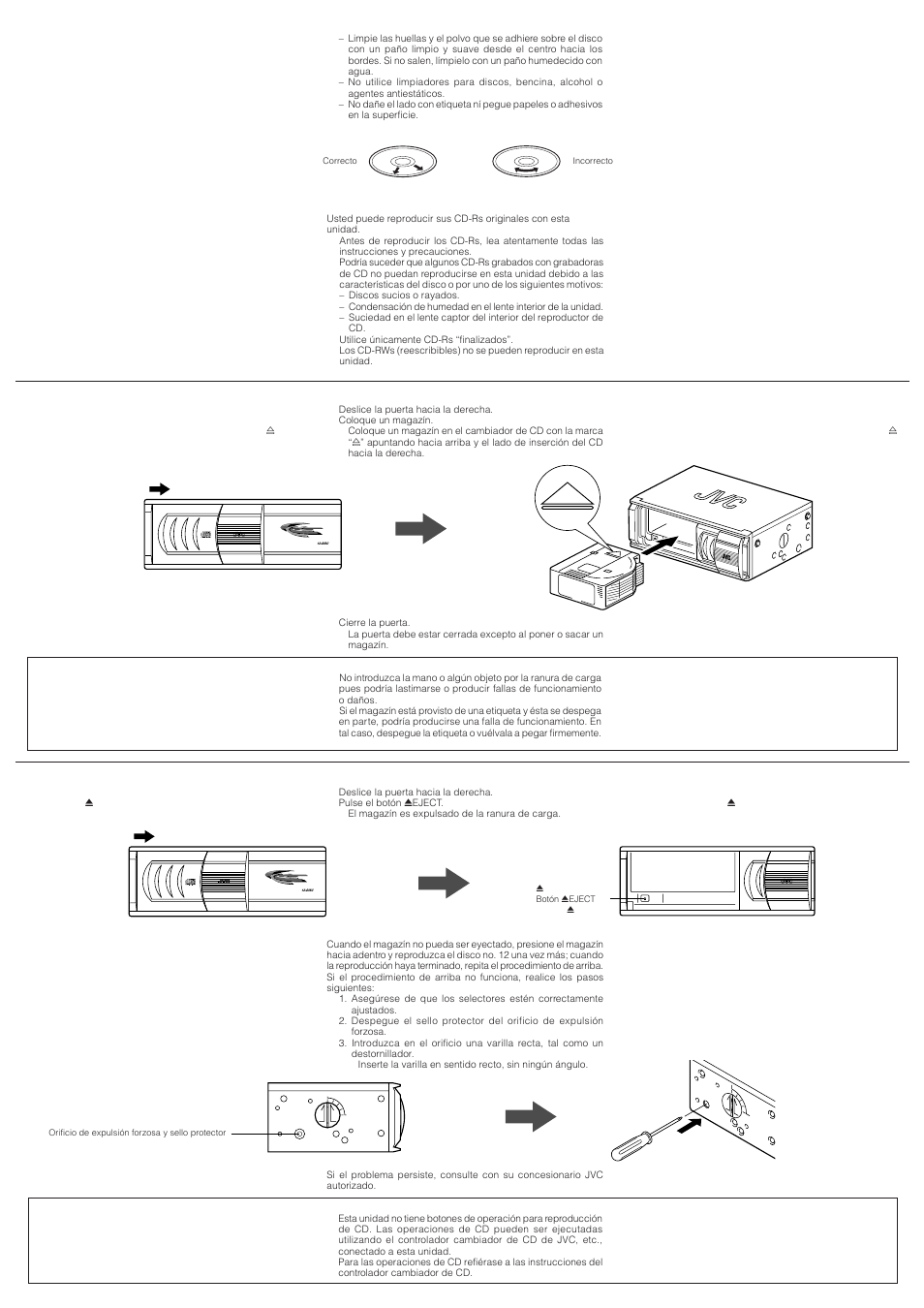 JVC CH-X350 User Manual | Page 6 / 6