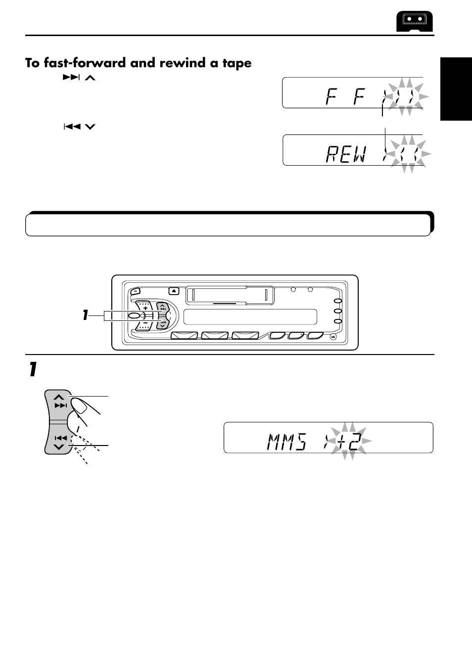 Finding the beginning of a tune | JVC KS-F530R User Manual | Page 17 / 32