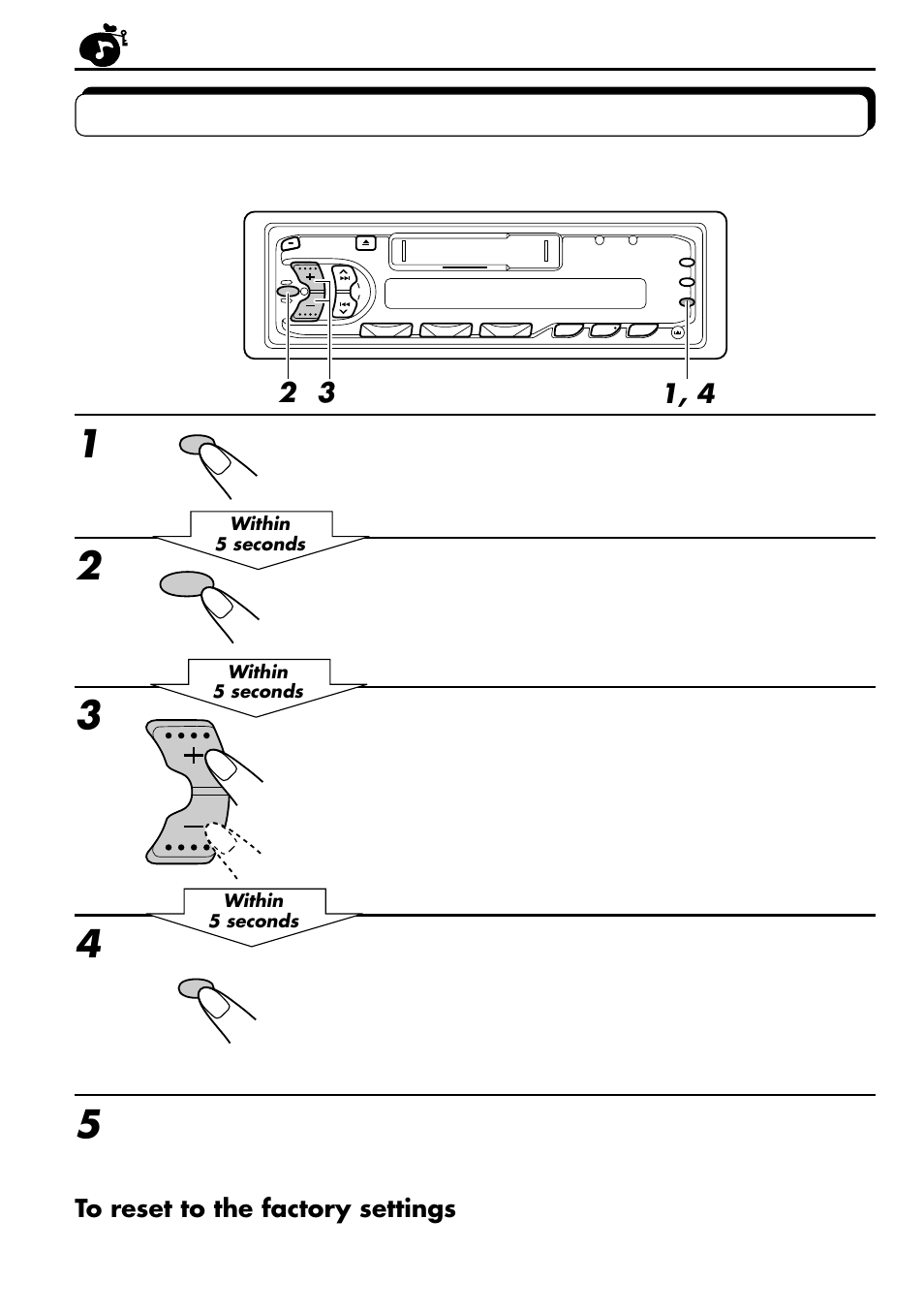 Storing your own sound adjustments | JVC KS-F530R User Manual | Page 20 / 32