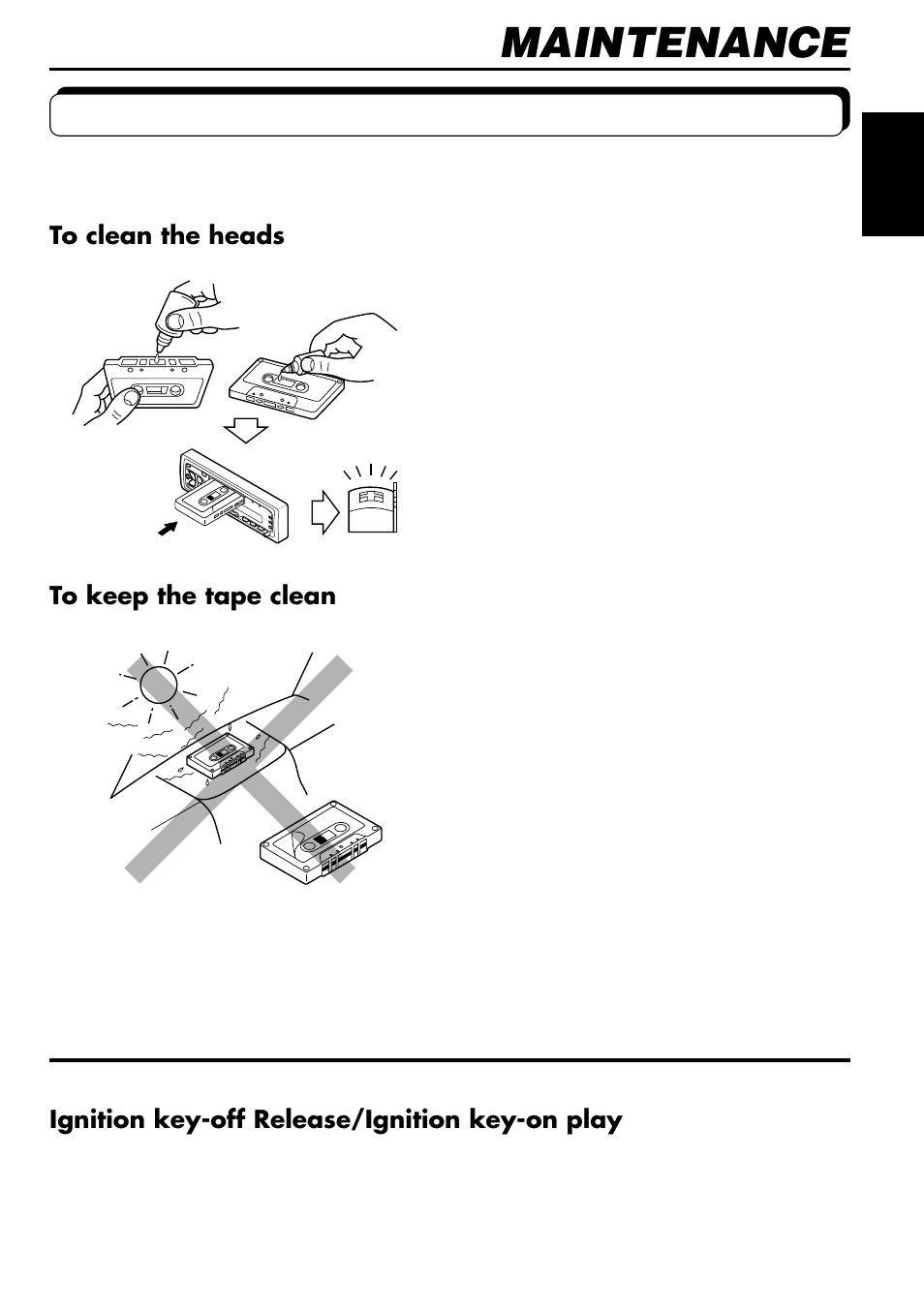 Maintenance | JVC KS-F530R User Manual | Page 29 / 32