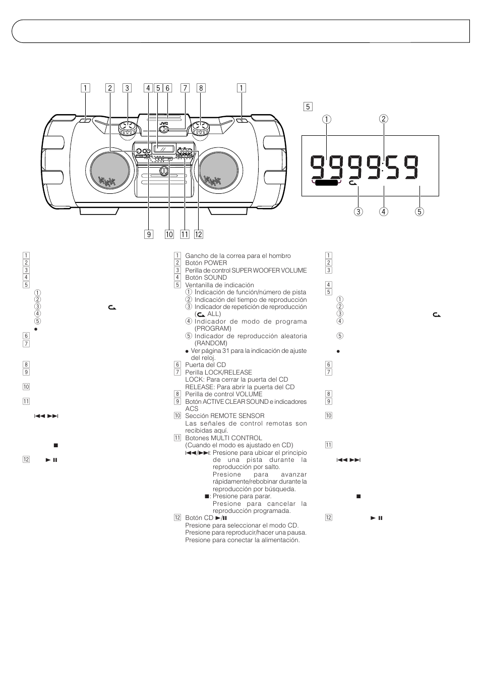 JVC RV-B99 User Manual | Page 11 / 40