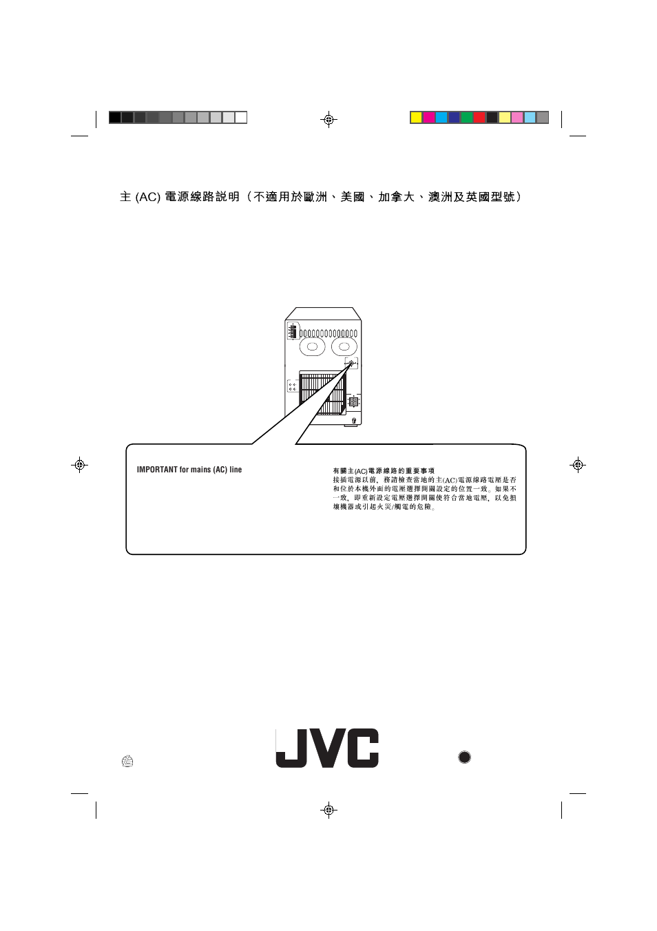 JVC CA-V808T User Manual | Page 53 / 53