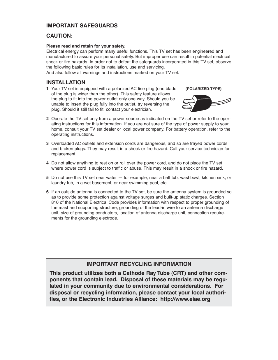 JVC AV-27D203 User Manual | Page 3 / 52