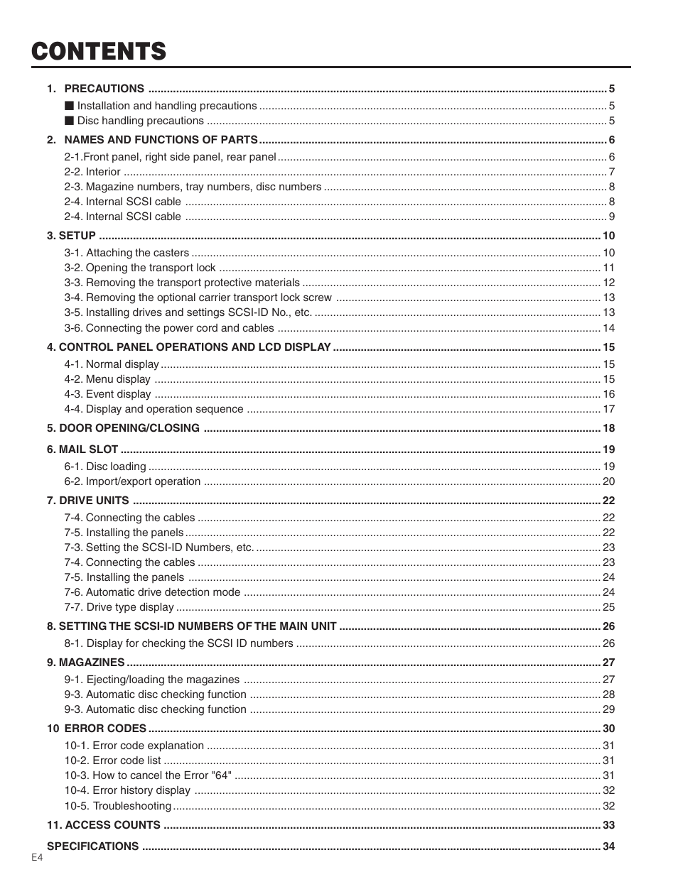 JVC MC-8200LU User Manual | Page 4 / 35