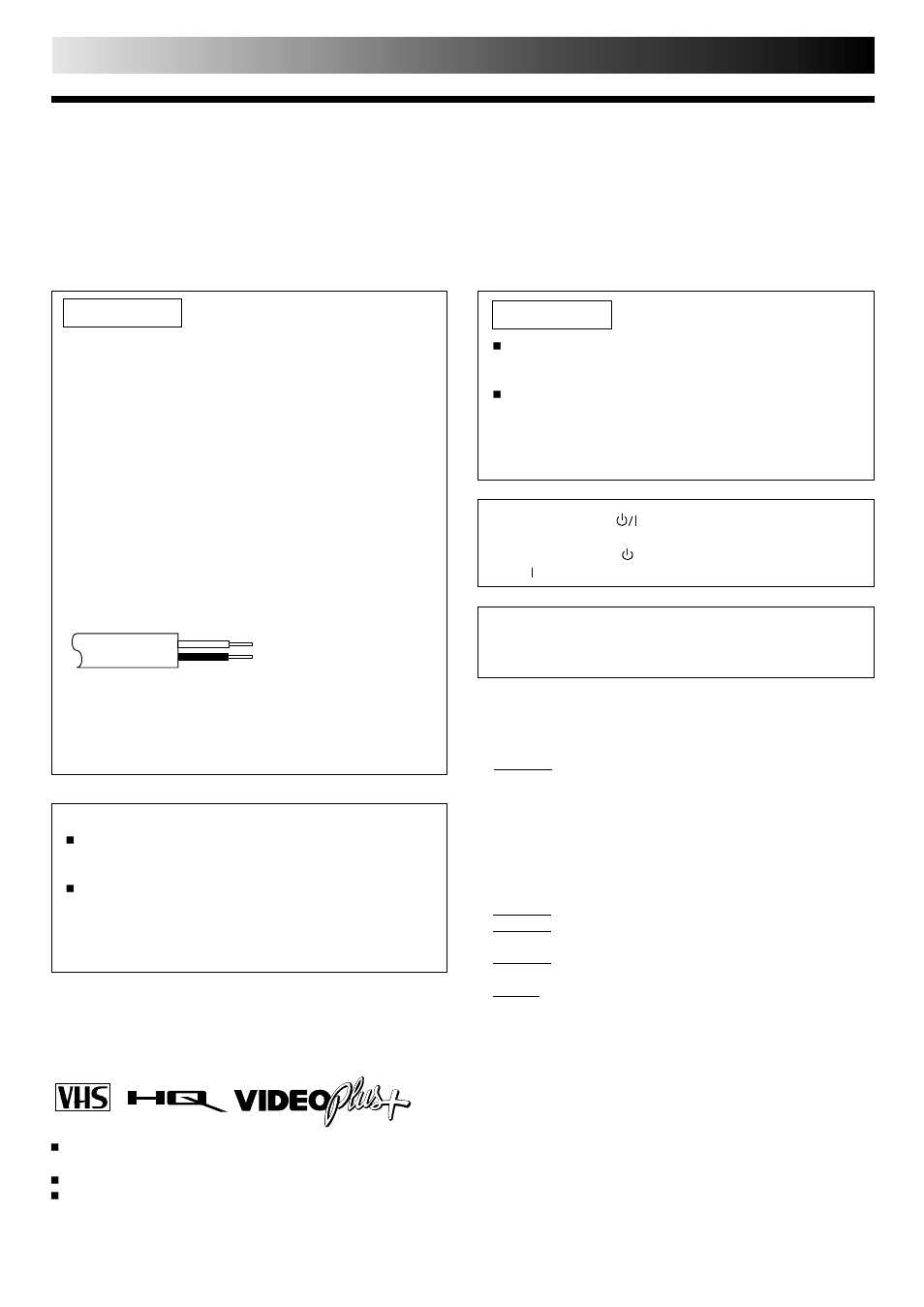 Safety precautions, Safety first | JVC HR-DD445EK User Manual | Page 2 / 52