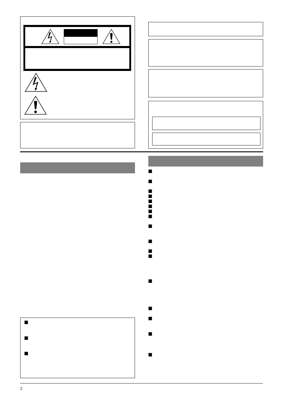 JVC TK-C675B User Manual | Page 2 / 24