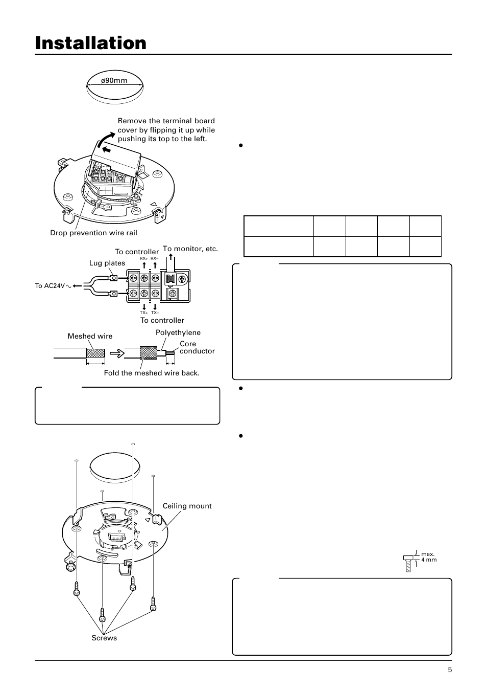 Installation | JVC TK-C675B User Manual | Page 5 / 24