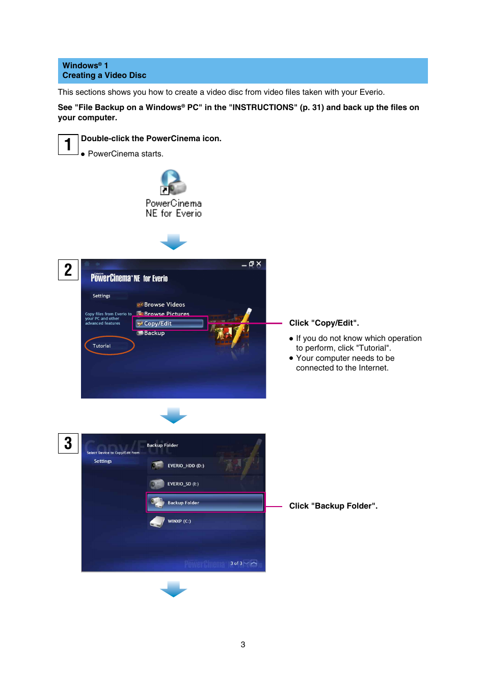 JVC Everio GZ-HD5 User Manual | Page 3 / 19