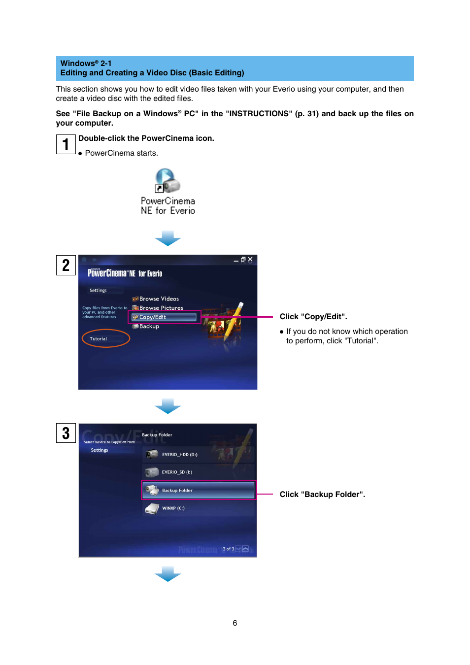 JVC Everio GZ-HD5 User Manual | Page 6 / 19