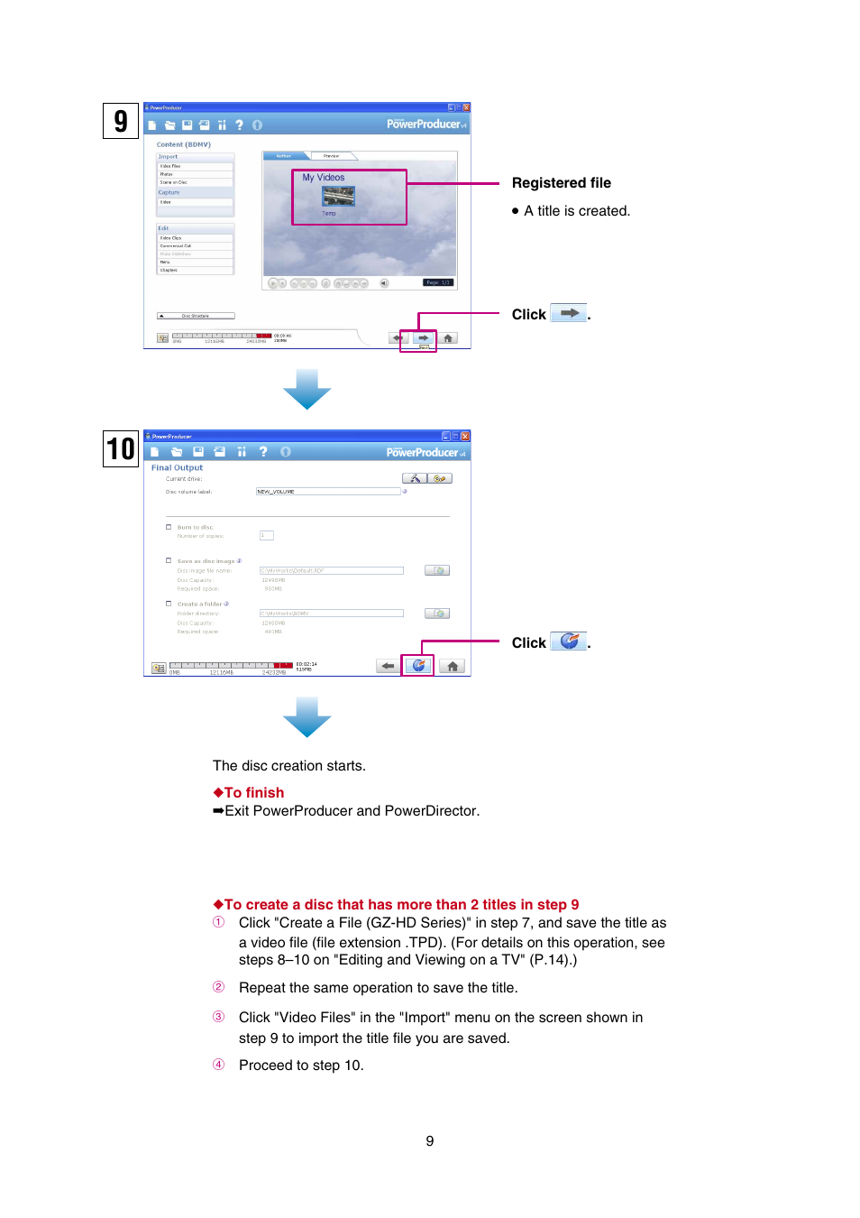 JVC Everio GZ-HD5 User Manual | Page 9 / 19