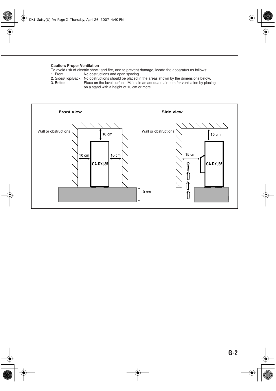 JVC CA-DXJ35 User Manual | Page 3 / 104