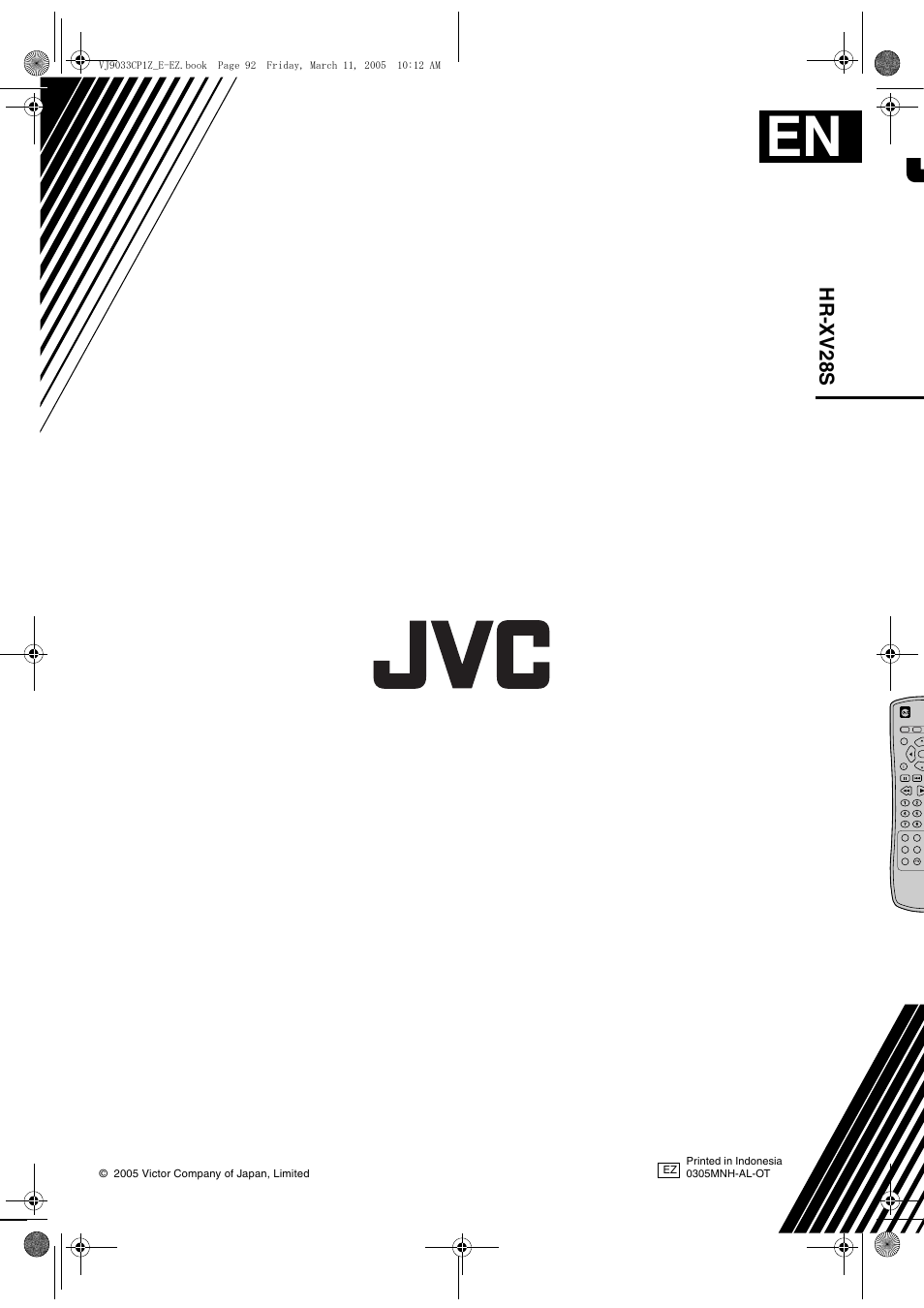 JVC LPT1056-001A User Manual | Page 40 / 40