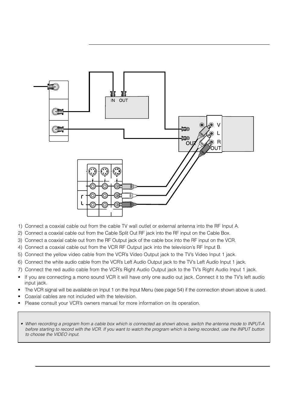 Connections, Diagram #3 | JVC AV 61S902 User Manual | Page 14 / 68