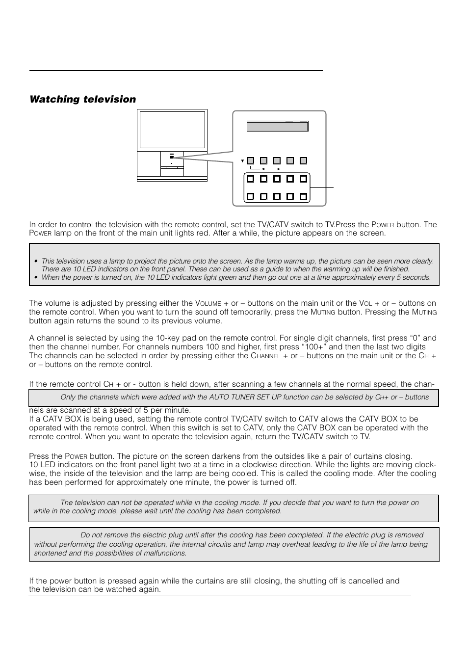 Introduction, Watching television | JVC AV 61S902 User Manual | Page 9 / 68