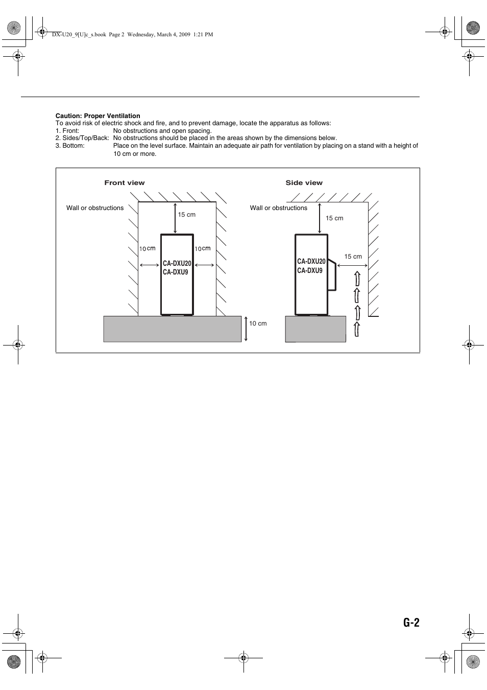 JVC CA-DXU20 User Manual | Page 3 / 60